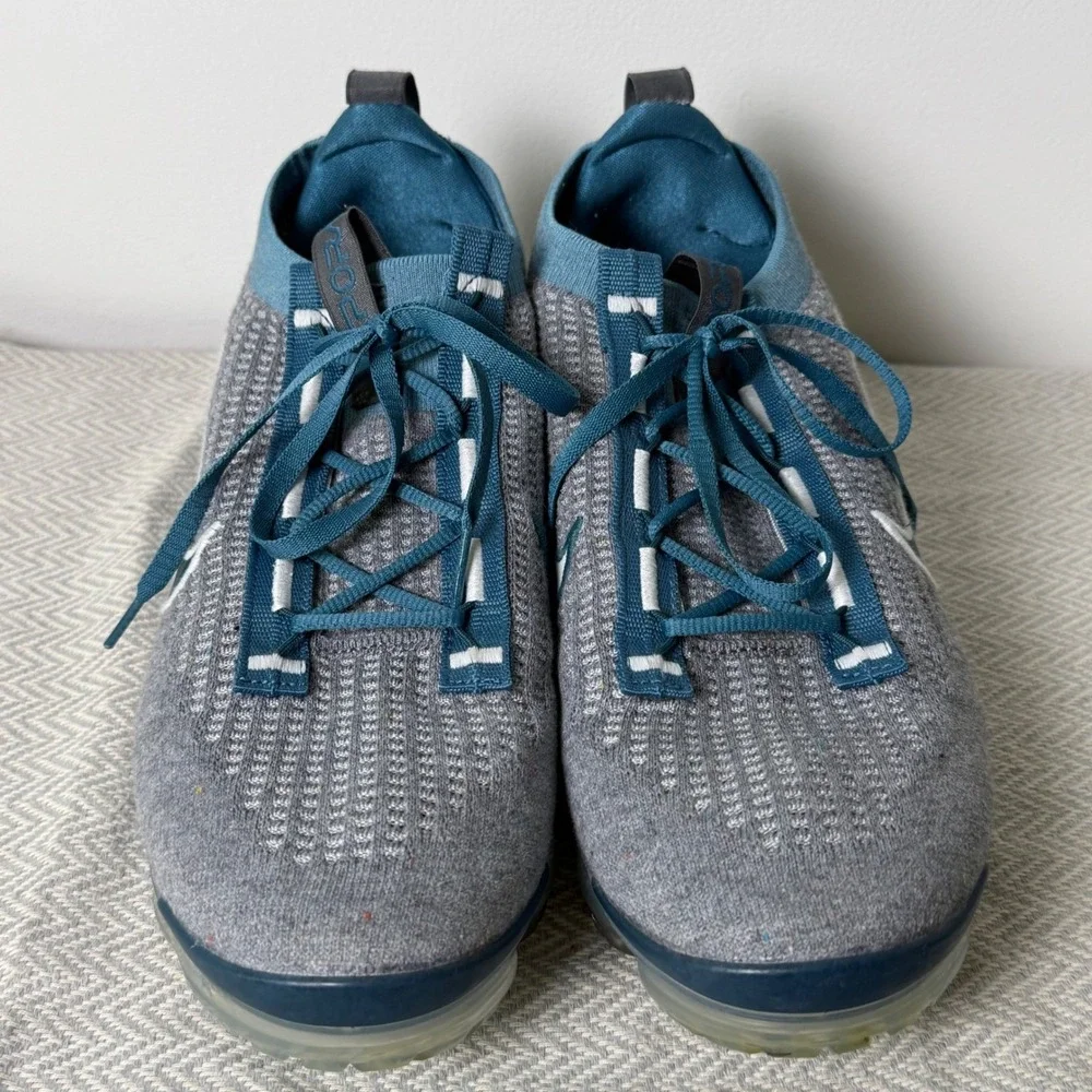 Size 11 - Nike Air Vapormax DC9394-400 Mens Rift Blue Gray Athletic Shoes